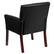 Alt View 15. Alamont Home - Taylor Contemporary Leather/Faux Leather Side Chair - Upholstered - Black.