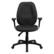 Alt View 11. Alamont Home - Rochelle Contemporary Fabric Executive Swivel Office Chair - Gray.