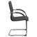 Alt View 16. Alamont Home - Valrico Contemporary Vinyl Side Chair - Upholstered - Black.