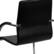 Alt View 17. Alamont Home - Valrico Contemporary Vinyl Side Chair - Upholstered - Black.
