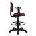 Alt View 14. Alamont Home - Bruce Contemporary Fabric Drafting Chair with Arms - Burgundy.