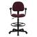 Alt View 12. Alamont Home - Bruce Contemporary Fabric Drafting Chair with Arms - Burgundy.