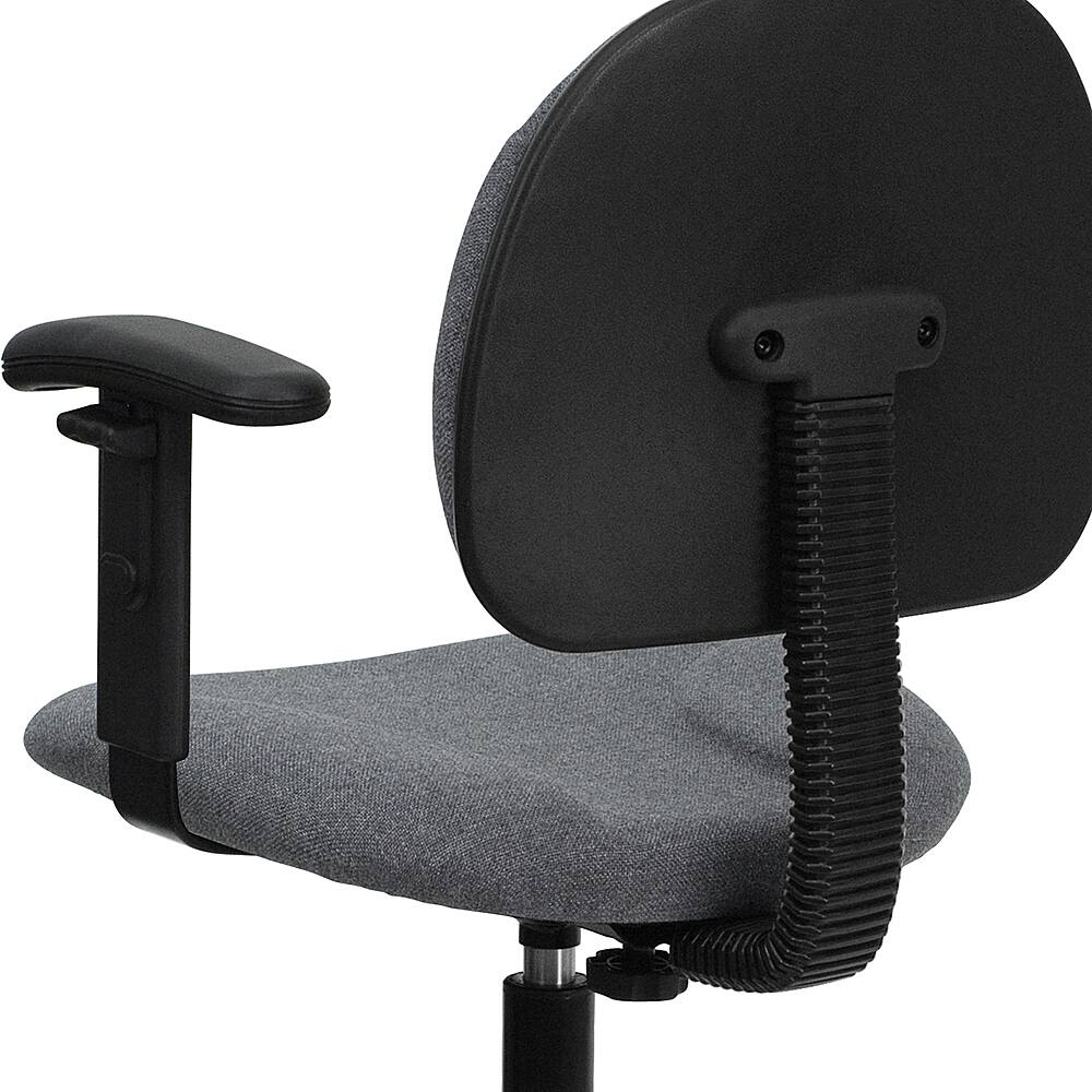 Alt View 18. Alamont Home - Bruce Contemporary Fabric Drafting Stool - Gray.