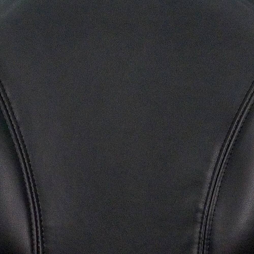 Alt View 18. Alamont Home - Ronald Contemporary Leather/Faux Leather Swivel Office Chair - Black.