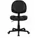 Alt View 11. Alamont Home - Ronald Contemporary Leather/Faux Leather Swivel Office Chair - Black.