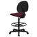 Alt View 15. Alamont Home - Bruce Contemporary Fabric Drafting Stool - Burgundy.