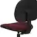 Alt View 16. Alamont Home - Bruce Contemporary Fabric Drafting Stool - Burgundy.