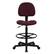 Alt View 12. Alamont Home - Bruce Contemporary Fabric Drafting Stool - Burgundy.