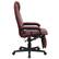 Alt View 16. Alamont Home - Robert Contemporary Leather/Faux Leather Swivel Office Chair - Burgundy.