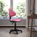 Alt View 12. Alamont Home - Whitney Contemporary Fabric Swivel Office Chair - Pink.