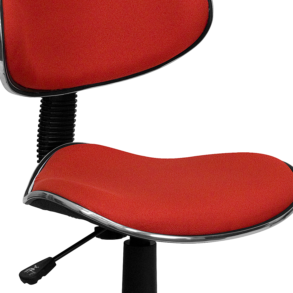 Flash Furniture - Fabric Swivel Ergonomic Task Office Chair - Red