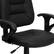 Alt View 15. Alamont Home - Contemporary Leather/Faux Leather Swivel Office Chair - Black.