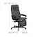 Alt View 13. Alamont Home - Robert Contemporary Leather/Faux Leather Swivel Office Chair - Black.