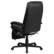 Alt View 14. Alamont Home - Robert Contemporary Leather/Faux Leather Swivel Office Chair - Black.
