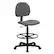 Front. Alamont Home - Bruce Contemporary Fabric Drafting Stool - Gray.