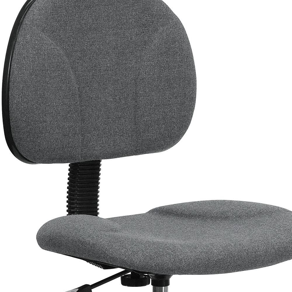 Alt View 16. Alamont Home - Bruce Contemporary Fabric Drafting Stool - Gray.