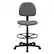 Alt View 12. Alamont Home - Bruce Contemporary Fabric Drafting Stool - Gray.
