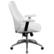 Alt View 16. Alamont Home - Hansel Contemporary Leather/Faux Leather Executive Swivel Office Chair - White.