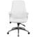 Alt View 11. Alamont Home - Hansel Contemporary Leather/Faux Leather Executive Swivel Office Chair - White.