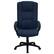 Alt View 11. Alamont Home - Rochelle High Back Navy Blue Fabric Adjustable Executive Swivel Office Chair with Arms - Navy Blue.