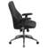 Alt View 14. Alamont Home - Hansel Contemporary Leather Executive Swivel Mid-Back Office Chair - Black.