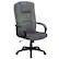 Front. Alamont Home - Rochelle High Back Gray Fabric Adjustable Executive Swivel Office Chair with Arms - Gray.