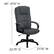 Alt View 13. Alamont Home - Rochelle High Back Gray Fabric Adjustable Executive Swivel Office Chair with Arms - Gray.