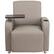 Alt View 11. Alamont Home - George Rectangle Contemporary Leather/Faux Leather Tablet Arm Chair - Upholstered - Gray.