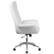 Alt View 16. Alamont Home - Hansel Contemporary Leather/Faux Leather Executive Swivel Office Chair - White.