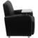 Alt View 16. Alamont Home - George Rectangle Contemporary Leather/Faux Leather Tablet Arm Chair - Upholstered - Black.