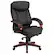 Front. Alamont Home - Hansel Contemporary Leather Executive Swivel Ergonomic High Back Office Chair - Black.