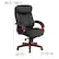 Alt View 13. Alamont Home - Hansel Contemporary Leather Executive Swivel Ergonomic High Back Office Chair - Black.