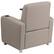 Alt View 14. Alamont Home - George Rectangle Contemporary Leather/Faux Leather Tablet Arm Chair - Upholstered - Gray.