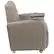 Alt View 16. Alamont Home - George Rectangle Contemporary Leather/Faux Leather Tablet Arm Chair - Upholstered - Gray.