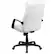 Alt View 14. Alamont Home - Hansel Contemporary Leather/Faux Leather Executive Swivel Office Chair - White.