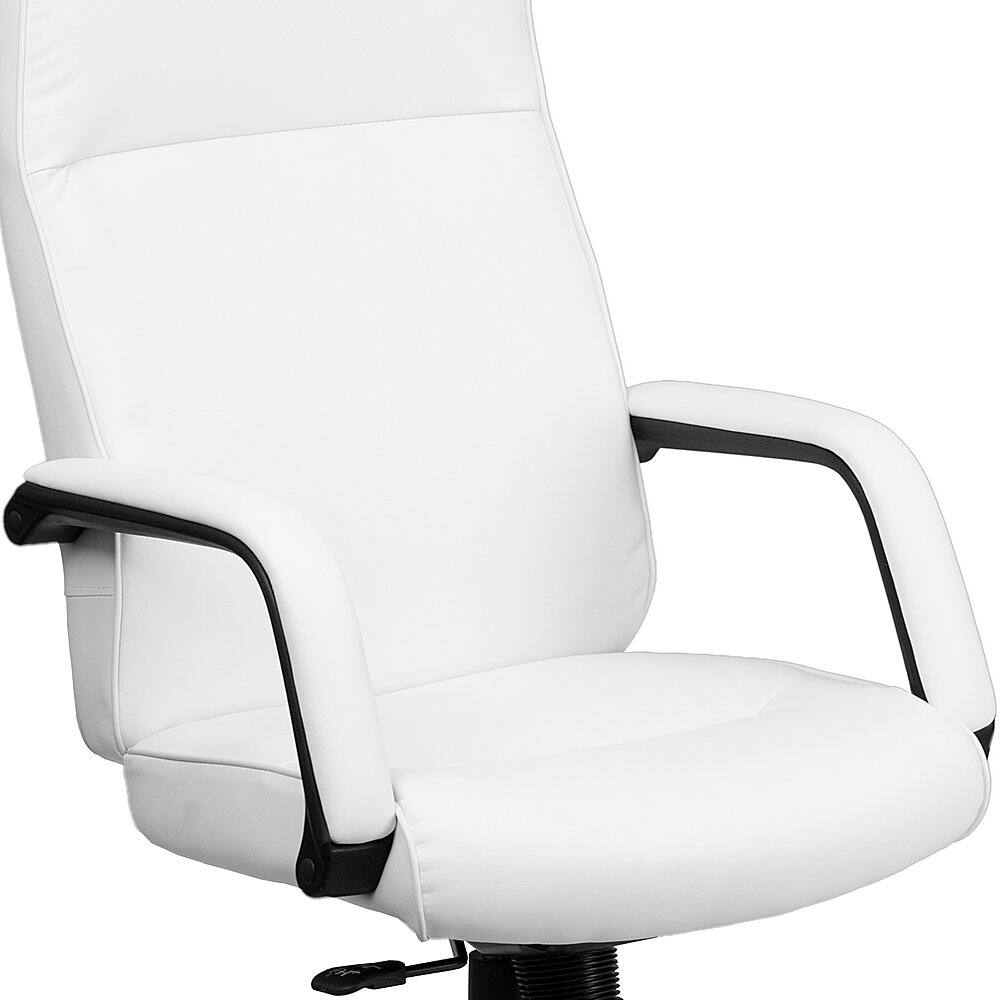 Alamont Home Hansel Contemporary Leather/Faux Leather Executive Swivel