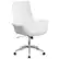 Front. Alamont Home - Hansel Contemporary Leather/Faux Leather Executive Swivel Office Chair - White.