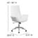 Alt View 13. Alamont Home - Hansel Contemporary Leather/Faux Leather Executive Swivel Office Chair - White.
