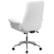 Alt View 14. Alamont Home - Hansel Contemporary Leather/Faux Leather Executive Swivel Office Chair - White.