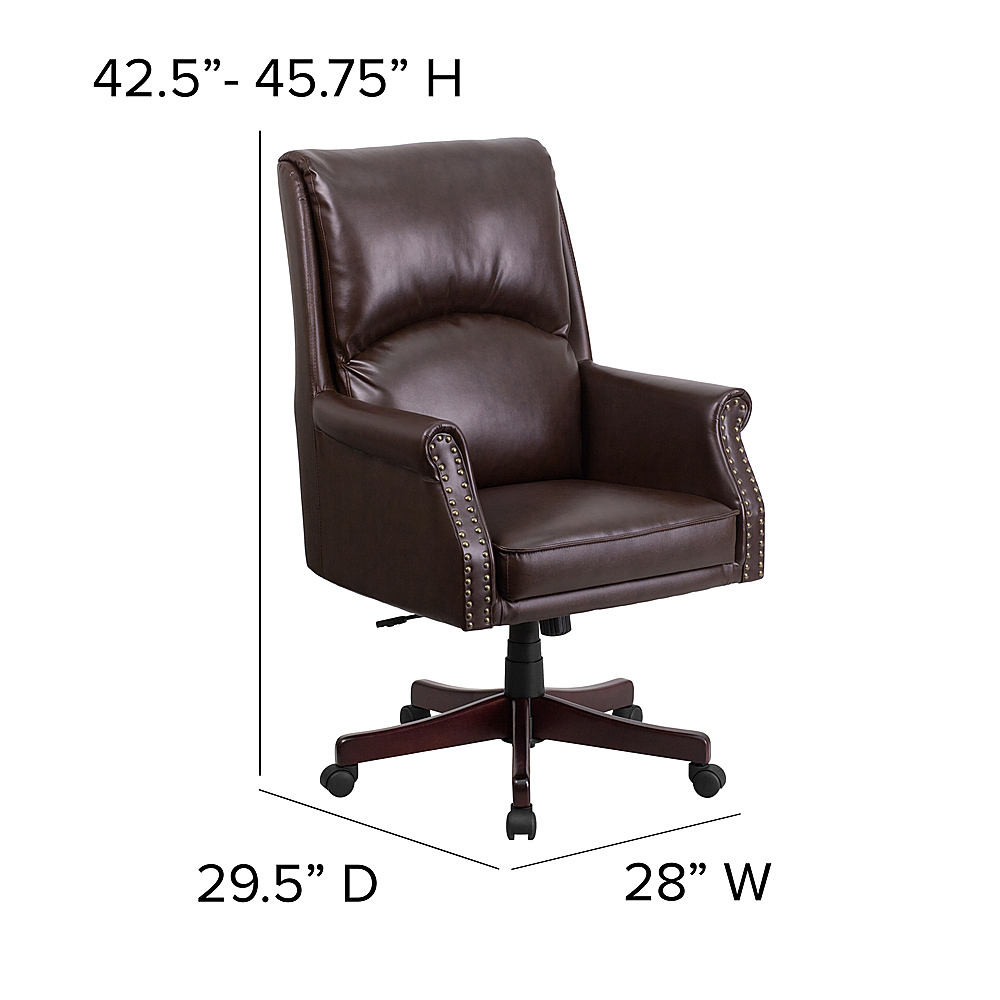 brown colour chair