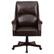 Alt View 11. Alamont Home - Hansel Traditional High Back Pillow Back Brown LeatherSoft Executive Swivel Office Chair with Arms - Brown.