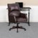 Alt View 12. Alamont Home - Hansel Traditional High Back Pillow Back Brown LeatherSoft Executive Swivel Office Chair with Arms - Brown.