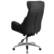 Alt View 13. Alamont Home - Contemporary Leather/Faux Leather Executive Swivel Office Chair - Black.