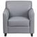 Alt View 11. Alamont Home - Hercules Diplomat Contemporary Leather/Faux Leather Reception Chair - Gray.