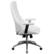 Alt View 13. Alamont Home - Contemporary Leather/Faux Leather Executive Swivel Office Chair - White.