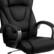 Alt View 15. Alamont Home - Hansel Contemporary Leather Executive Swivel High Back Office Chair - Black.
