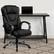 Alt View 12. Alamont Home - Hansel Contemporary Leather Executive Swivel High Back Office Chair - Black.