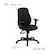 Alt View 13. Alamont Home - Brandy Contemporary Fabric Swivel Office Chair - Black.