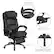 Alt View 15. Alamont Home - Martin Contemporary Leather/Faux Leather Swivel Office Chair - Black.