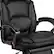 Alt View 17. Alamont Home - Martin Contemporary Leather/Faux Leather Swivel Office Chair - Black.